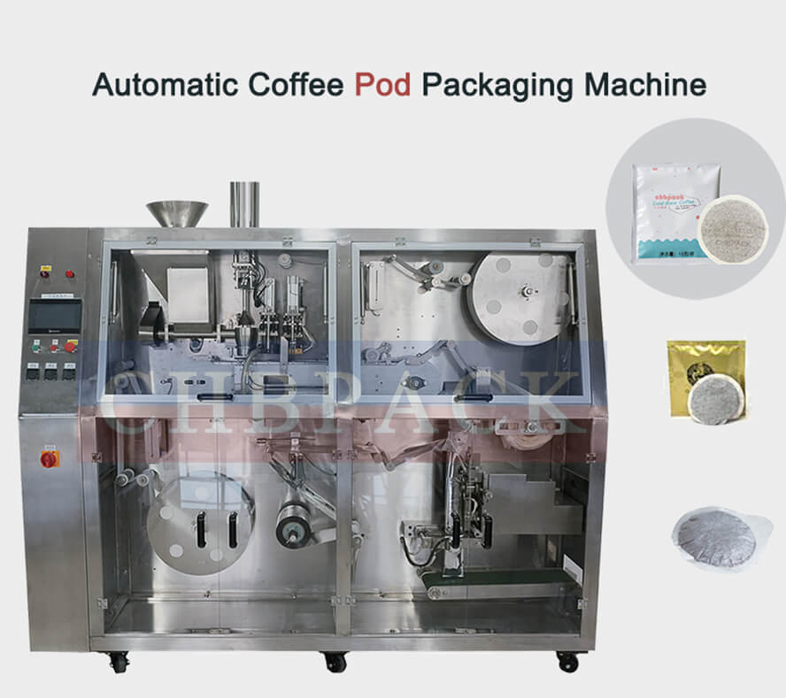 coffee pod packaging machine & filling machine, Automatic round shape