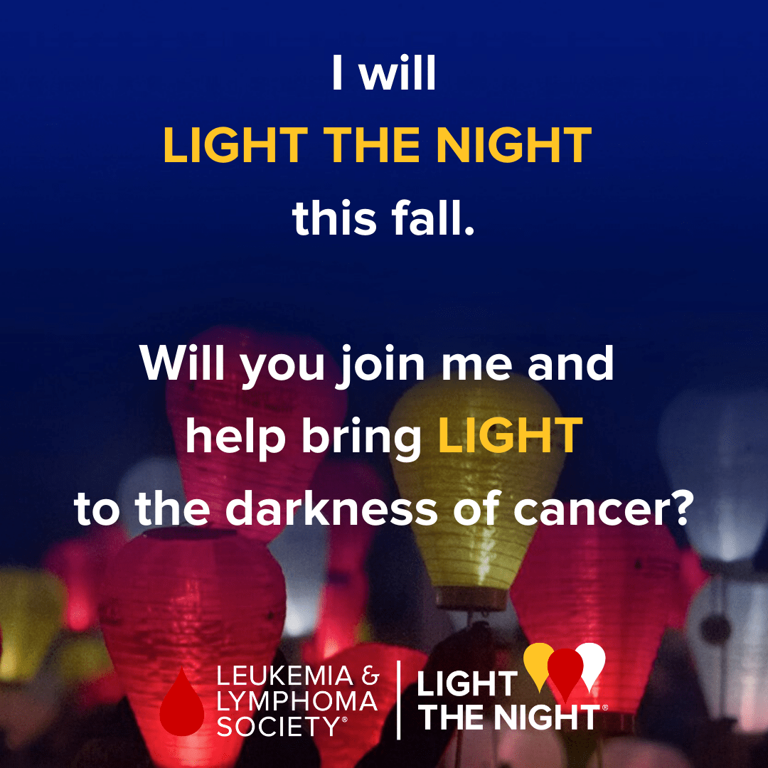 Join our LLS Light the Night Team! CHCWM Cancer & Hematology