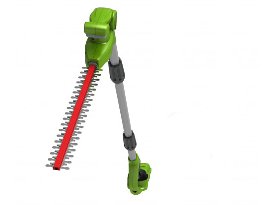 Greenworks 24V Long Reach Hedge Trimmer G24LRHT with Battery and Charger