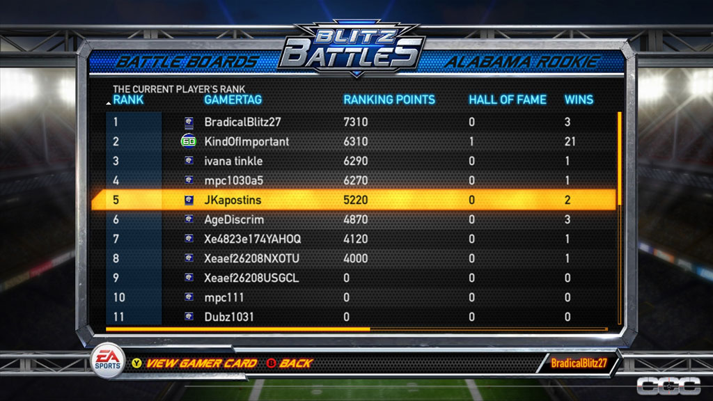 NFL Blitz Preview for Xbox 360 Cheat Code Central