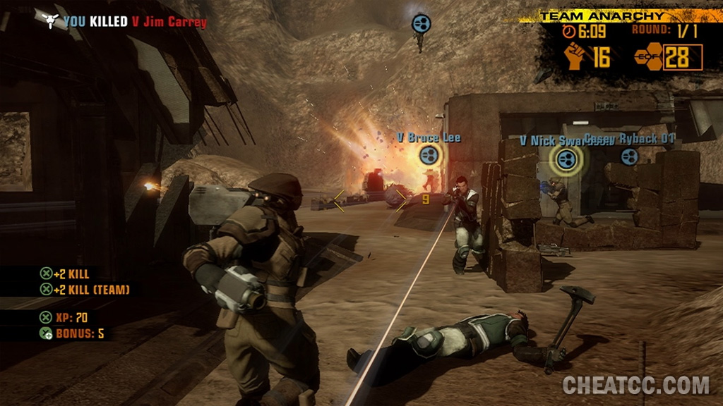 Red Faction Guerrilla Multiplayer HandsOn Preview for Xbox 360