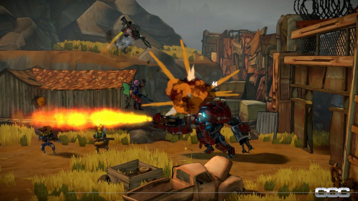 Shoot Many Robots Review for Xbox 360 Cheat Code Central