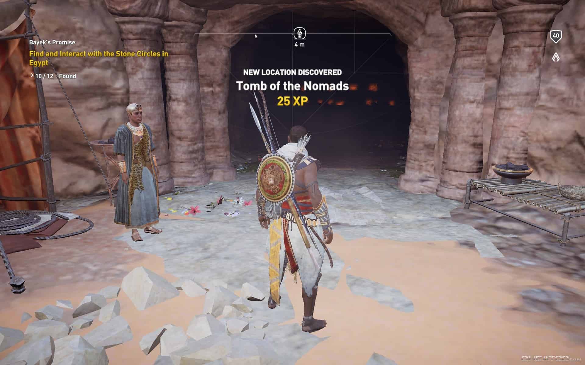 Assassin's Creed Origins Guide & Walkthrough Tomb of the Nomads