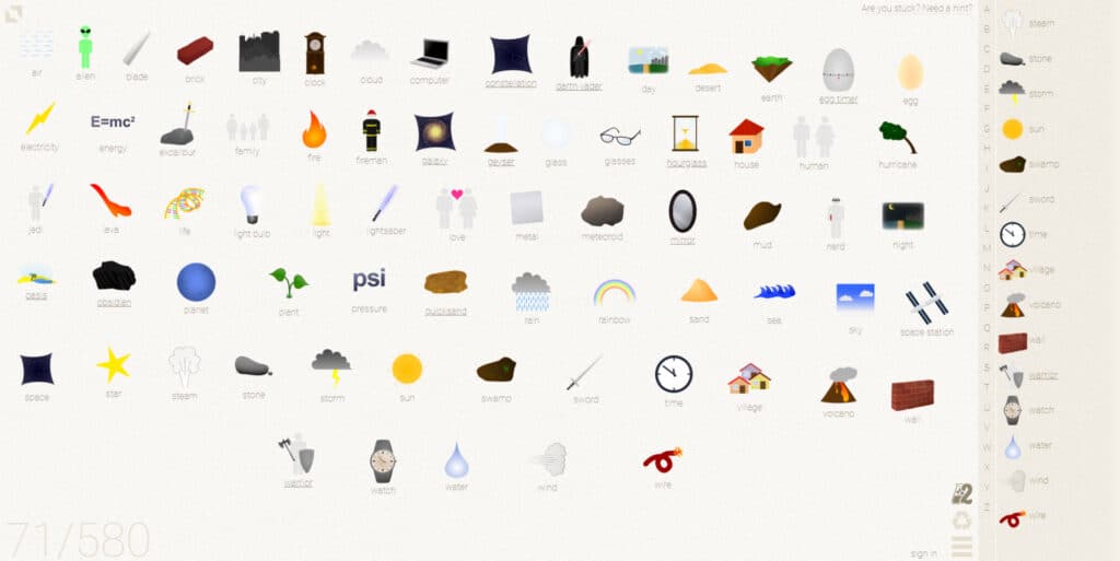 Little Alchemy Cheats & Cheat Codes for Browser and Mobile Cheat Code