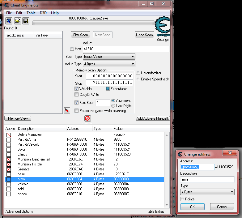 Cheat just cause 2 pc asilqsing
