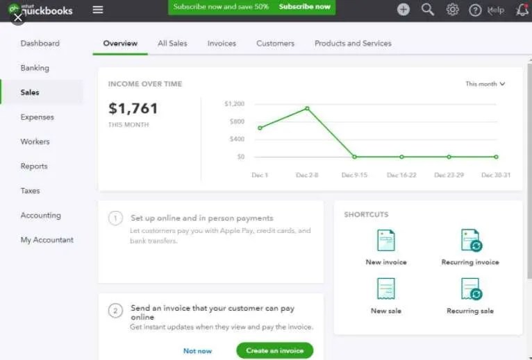 New Quickbooks Online Features For Accountants CheckWrite Payroll