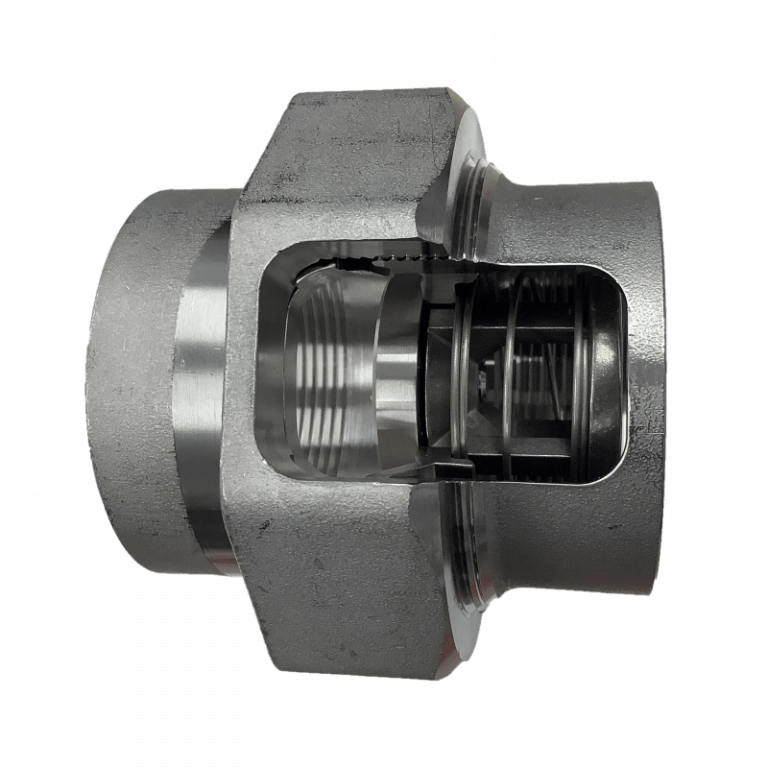 Union Insert Check Valve 45 degree seat CheckAll Valve