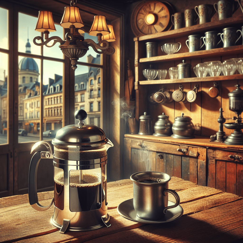 Cafe Du Chateau French Press A Timeless Coffee Experience