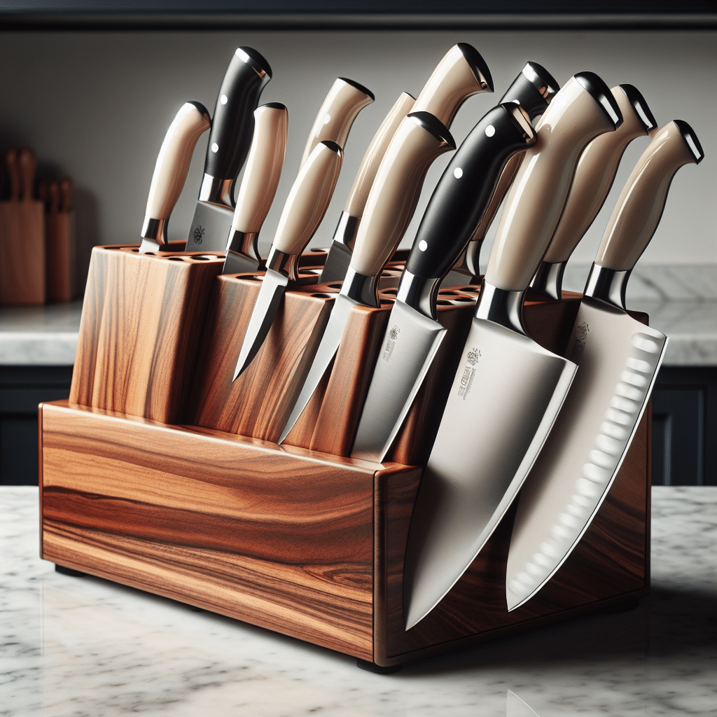 Chefs MustHave Wusthof Classic Ikon Creme 7Piece Walnut Block Set Review