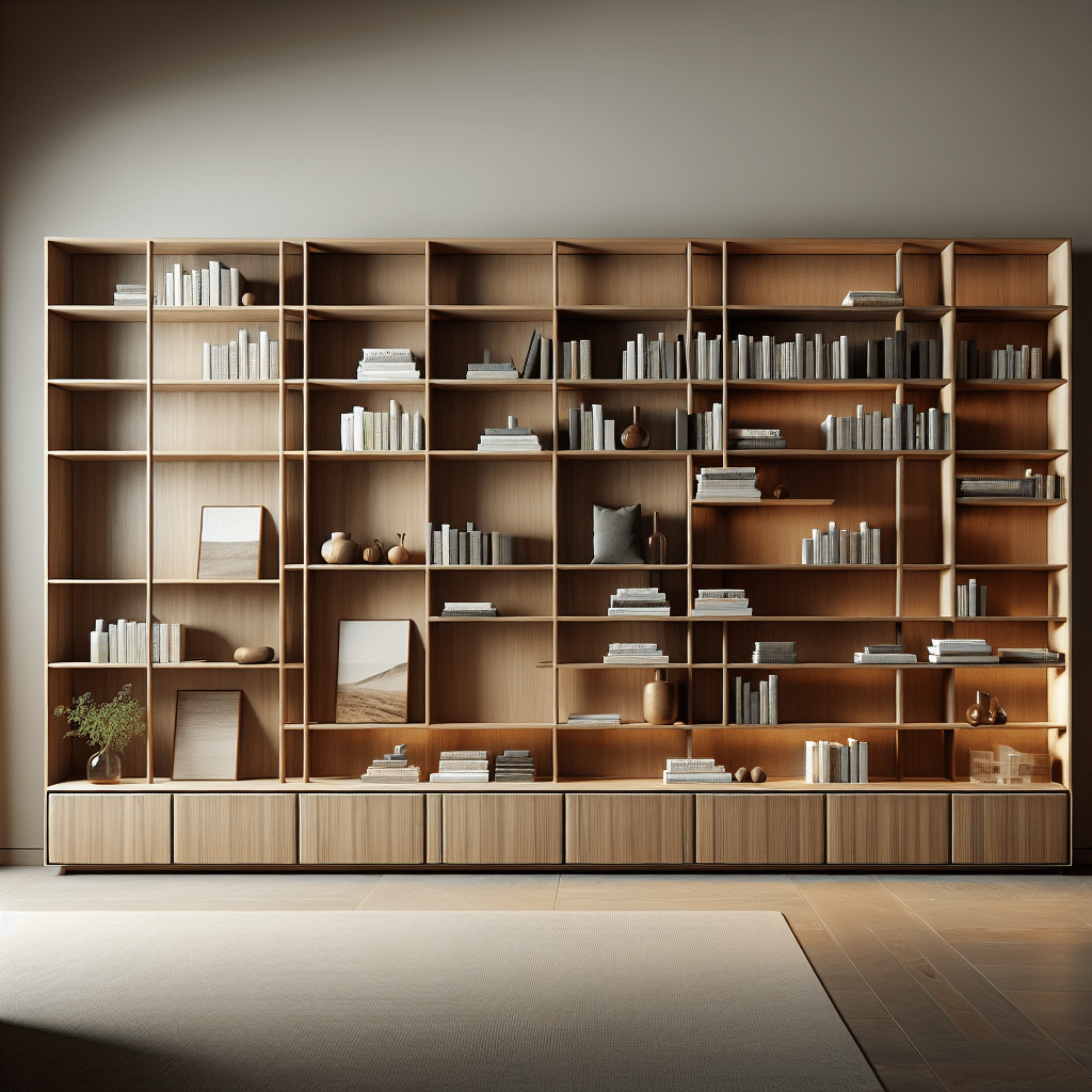 Modern Bookcase Room & Board Woodwind Custom Bookcases Review