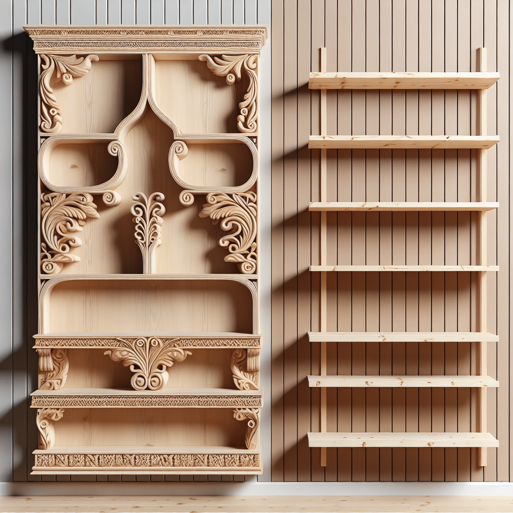 Custom vs. ReadyMade Floating Shelves