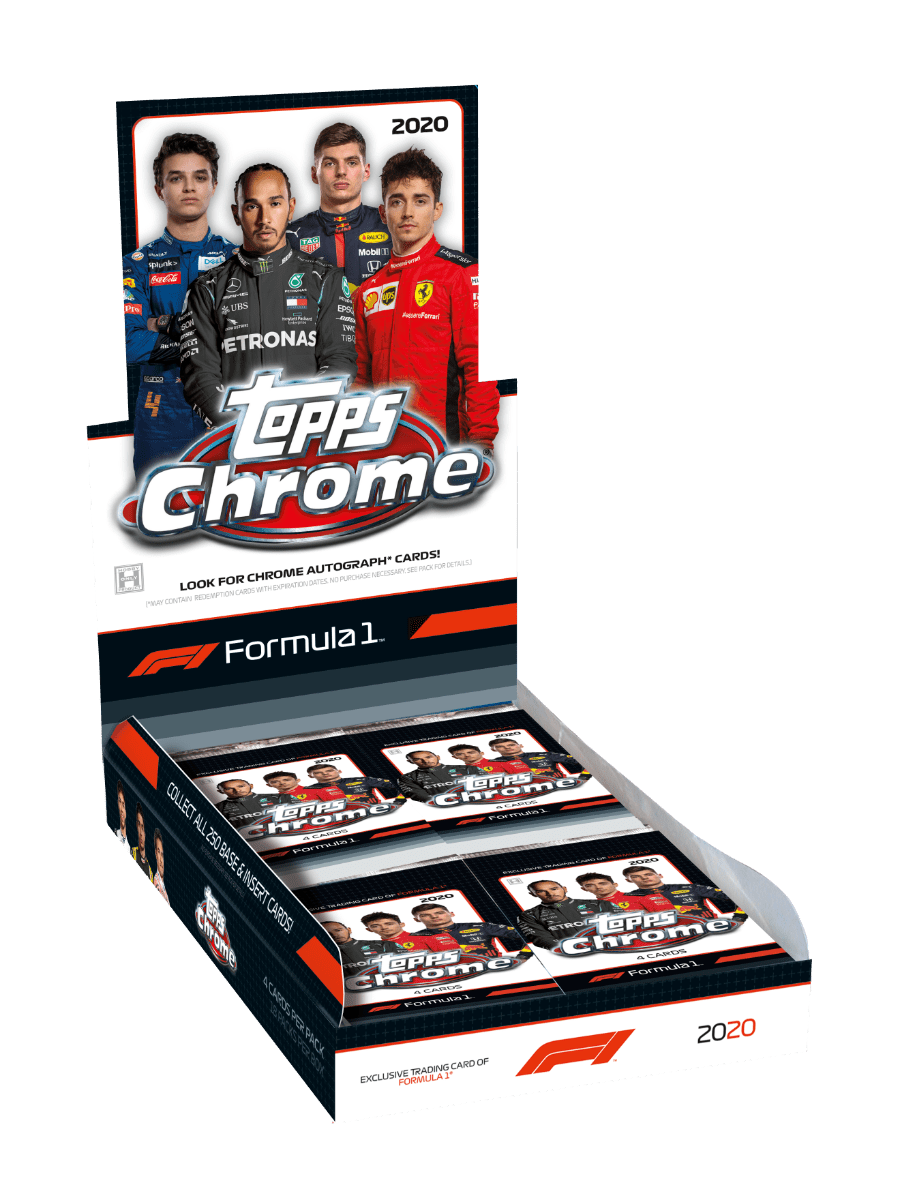 2020 Topps Chrome Formula 1 Racing Card Checklist