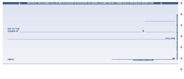 Laser Blank Check Stock Pricing & Quantities