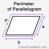 Perimeter of Parallelogram - Geometry