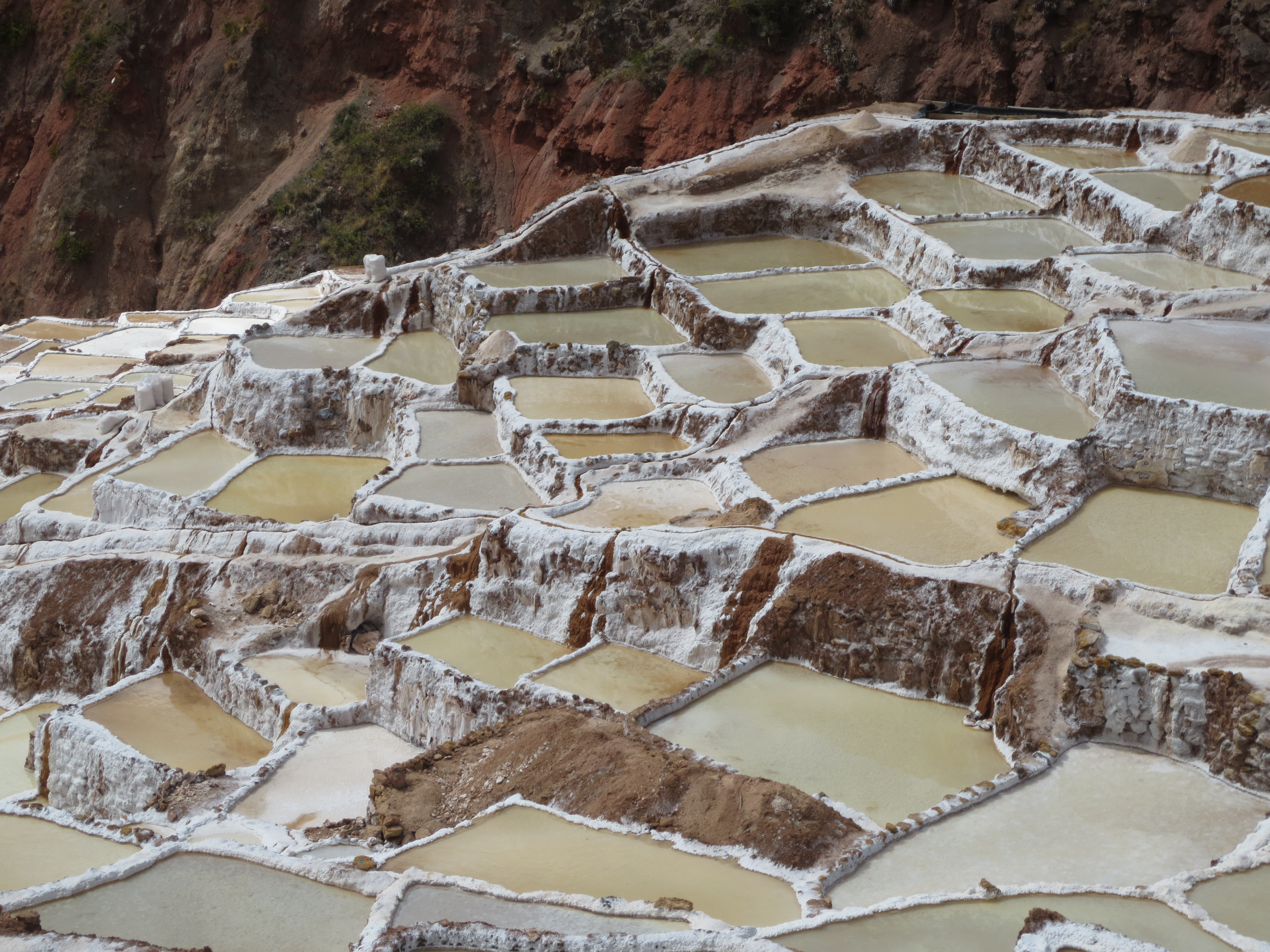Peru The Salt Ponds at Maras Cheddar Jack