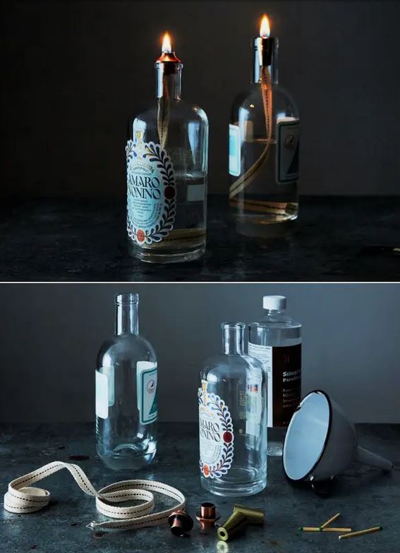 15 Amazing DIY Oil Lamp Ideas