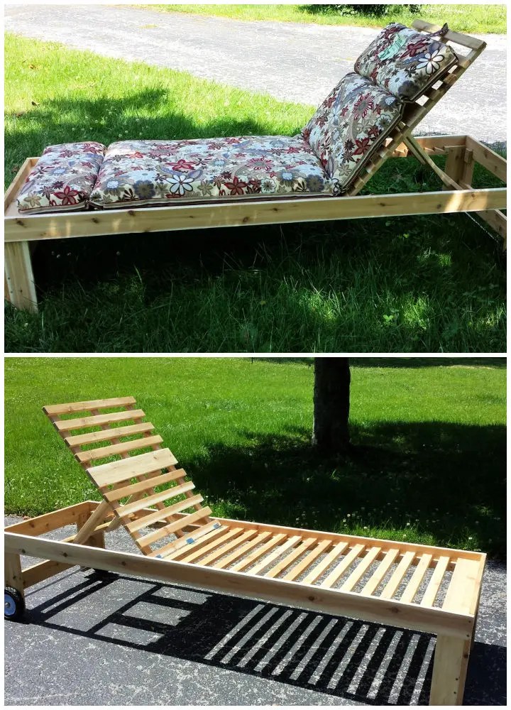 15 Free DIY Chaise Lounge Plans