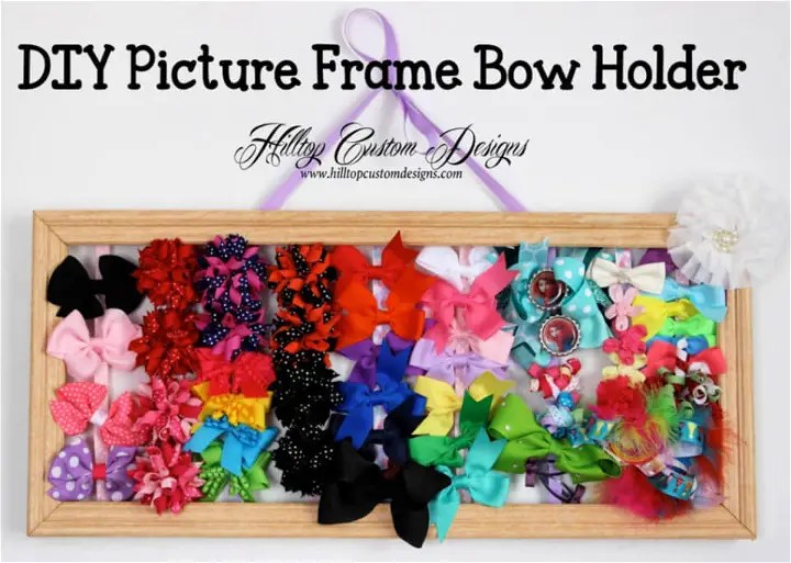 15+ Cool DIY Bow Holder Ideas