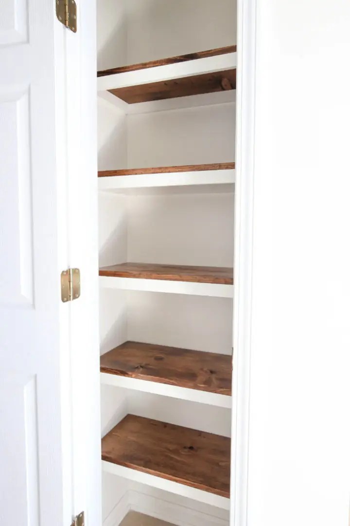 25 DIY Pantry Shelves to Construct Yourself