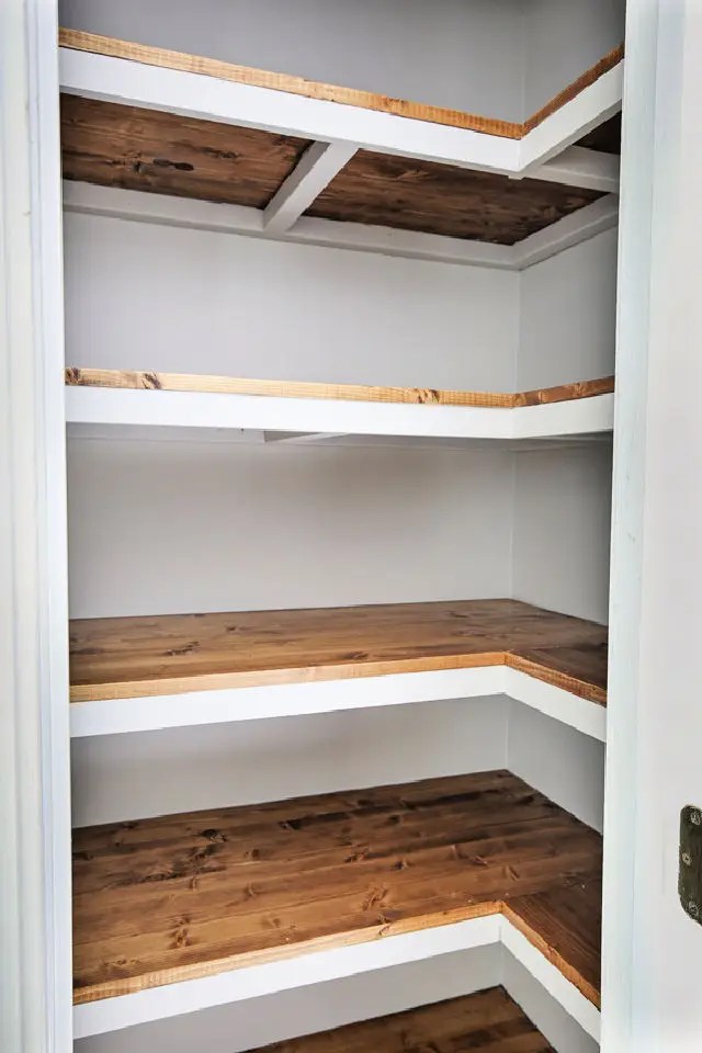 25 DIY Pantry Shelves to Construct Yourself