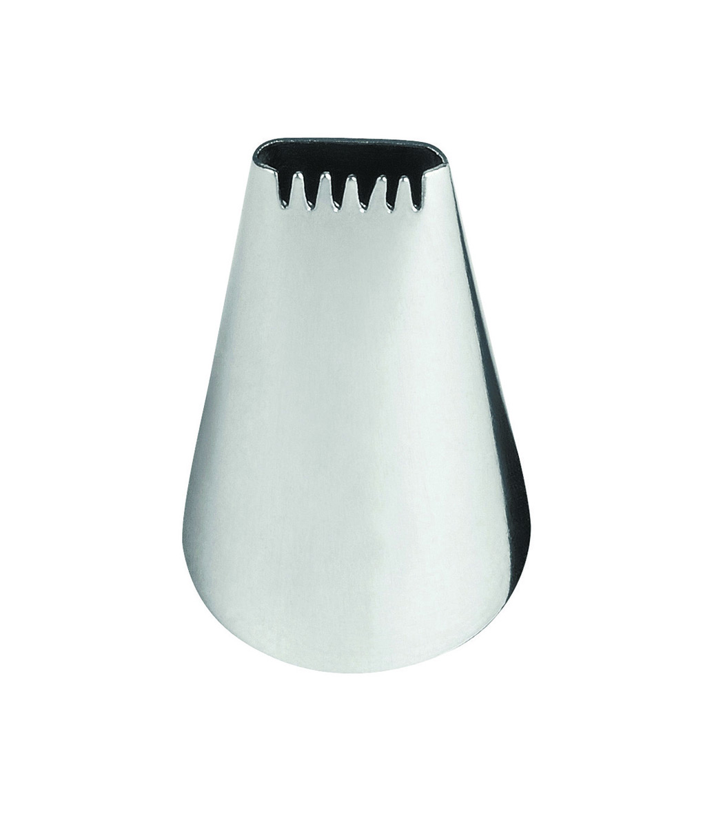 Piping nozzle Basket Tip 47 nickelplated brass