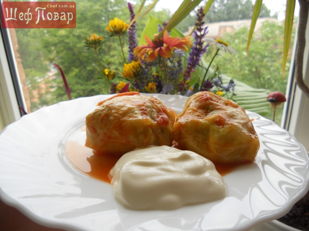 Украинские голубцы с пшеном / Мясные блюда / Рецепты / Шеф
