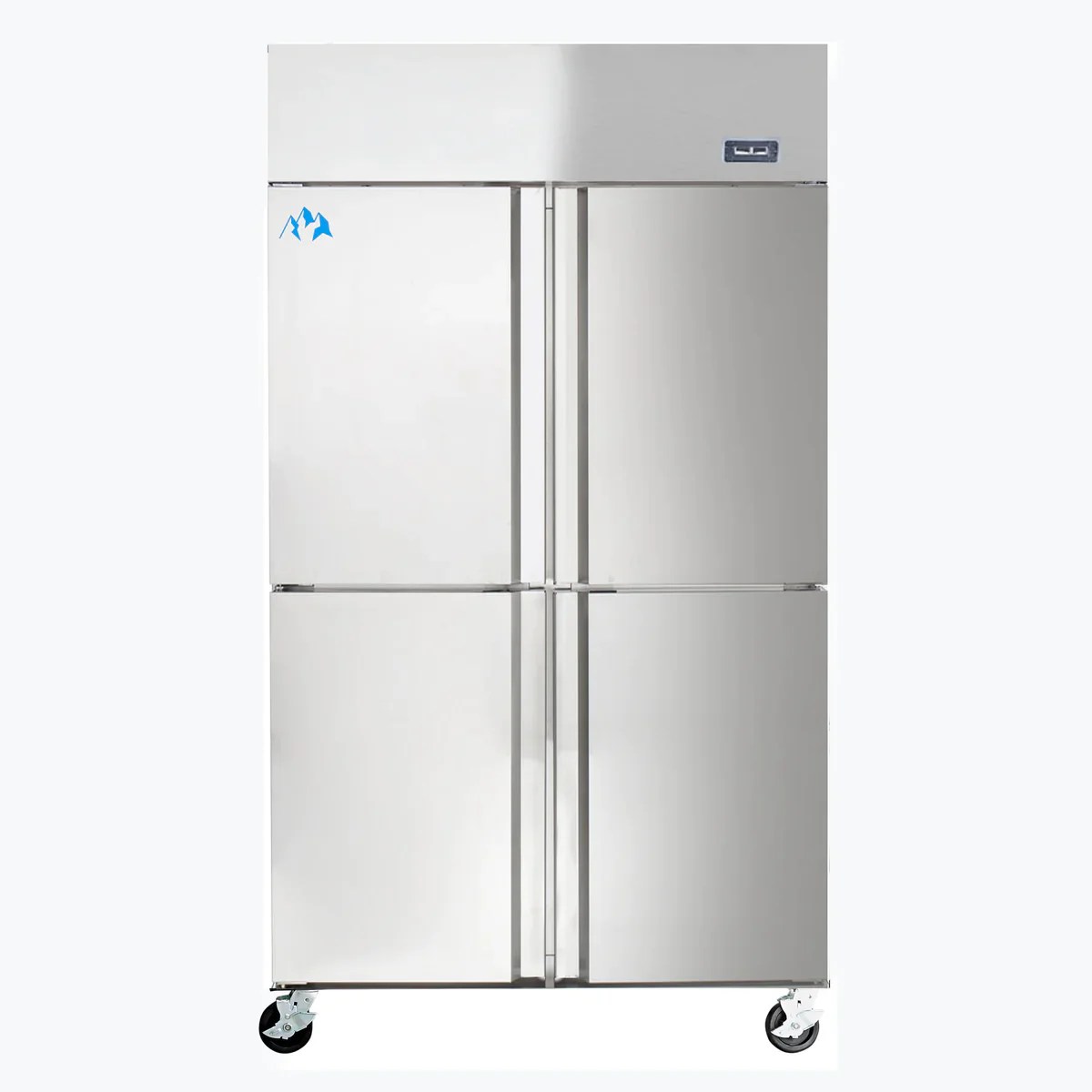Chef AAA SCD880B, Commercial Half Door Dual Zone Refrigerator and F