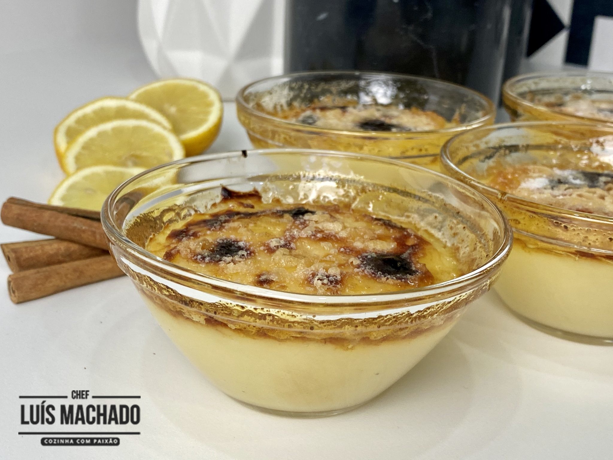 Leite creme queimado Chef Luís Machado receitas que resultam sempre