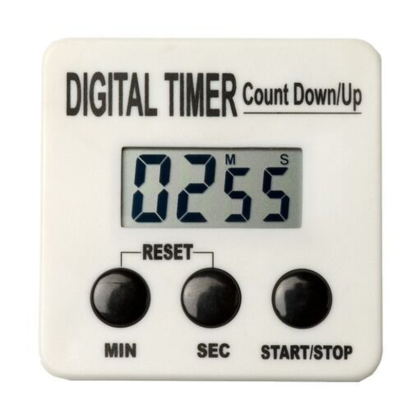 Digital Timer 100min Square Chefs Essentials