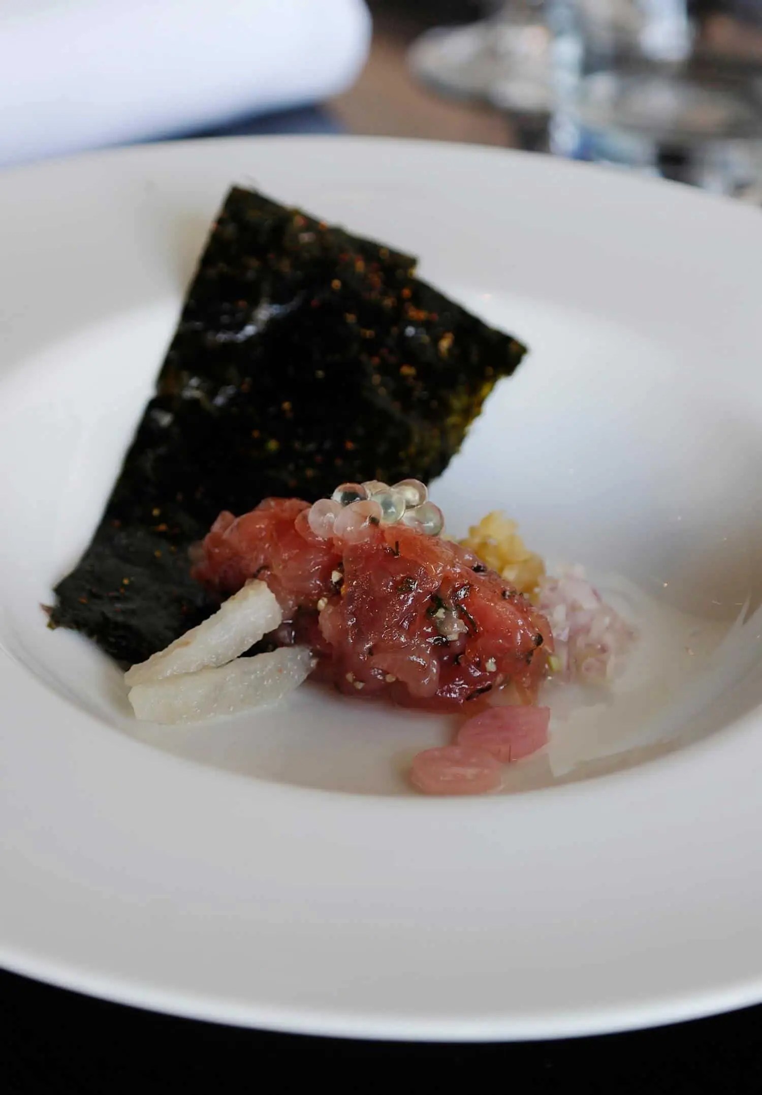 TUNA TARTARE Chef's Pencil