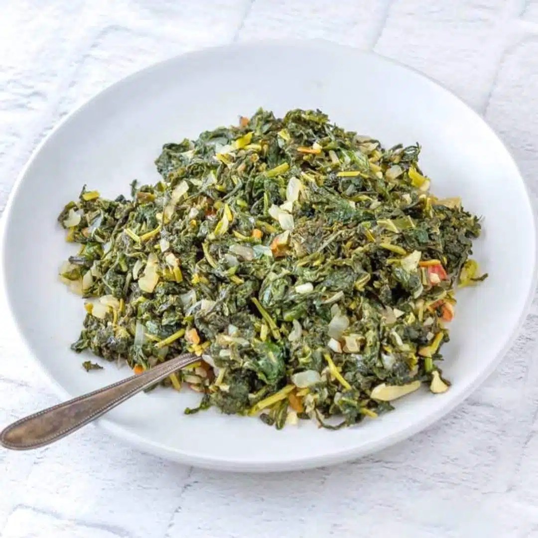 Gomen (Ethiopian Collard Greens) Chef's Pencil