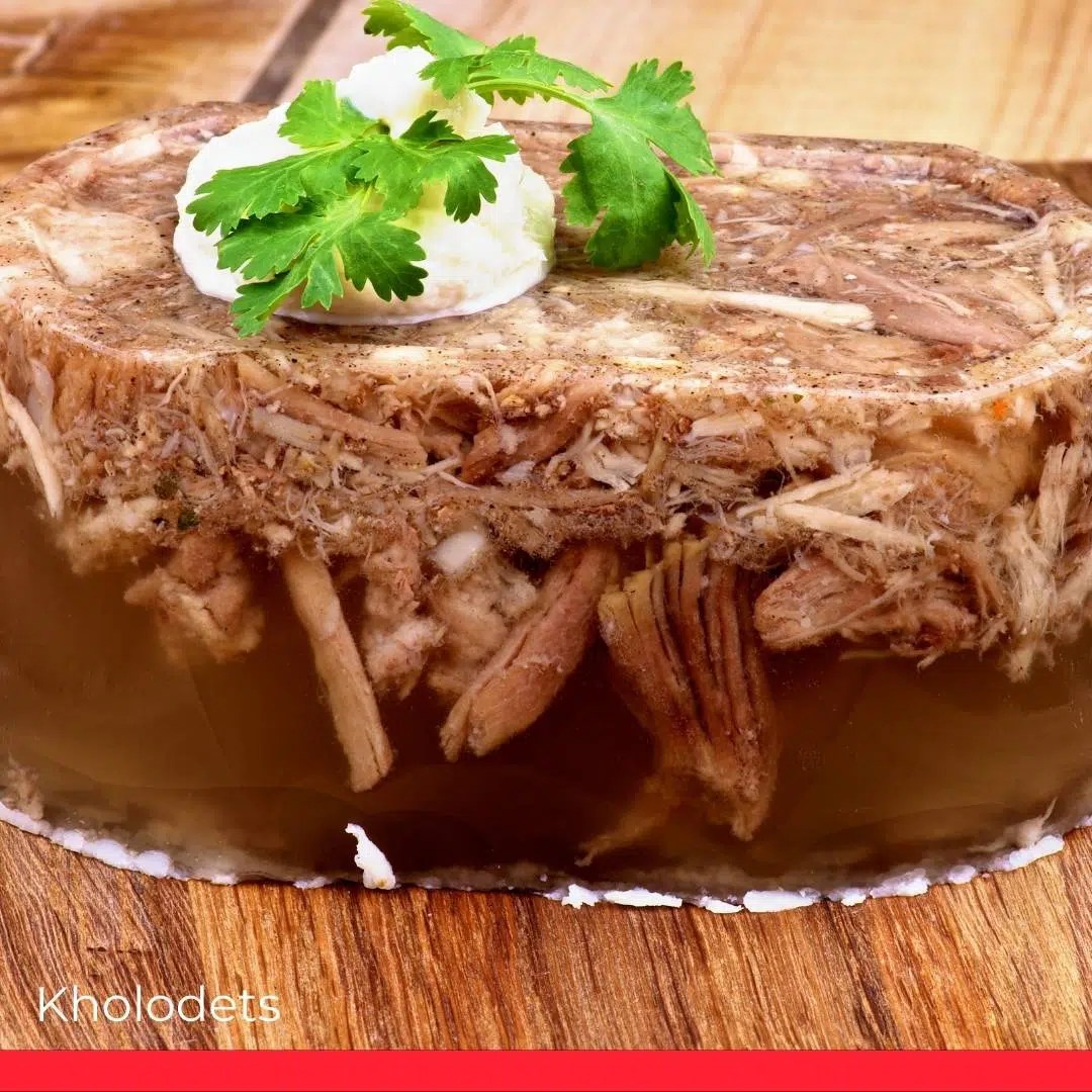 Pork Aspic (Kholodets) Chef's Pencil