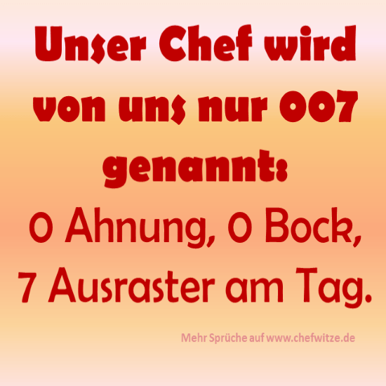 Witze, Sprüche, Cartoons über Chefs und Beruf Humorvolles über