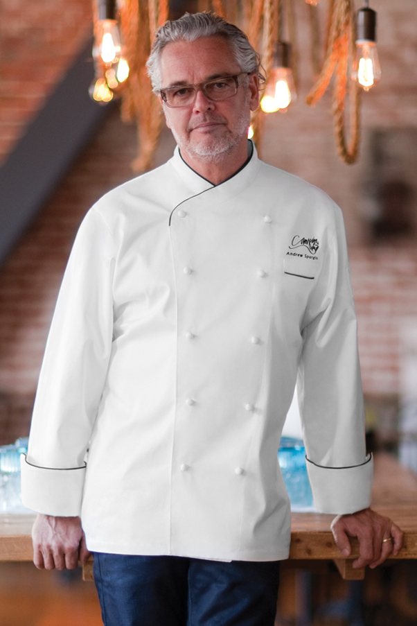 Chef Works Philippines Monte Carlo Premium Cotton Chef Jacket (ECCB