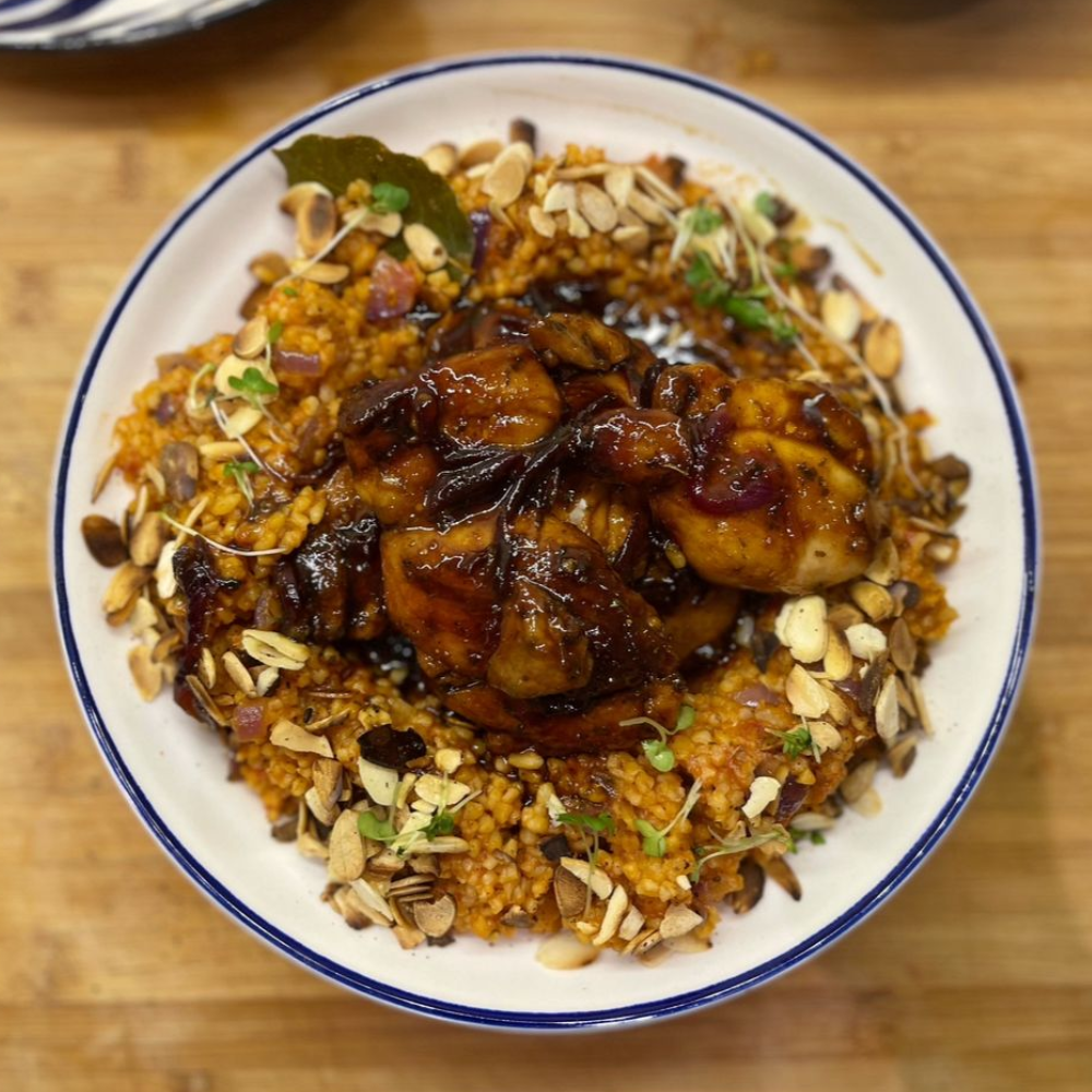 Moroccan Chicken with Lemons & Cous Cous Chefyt