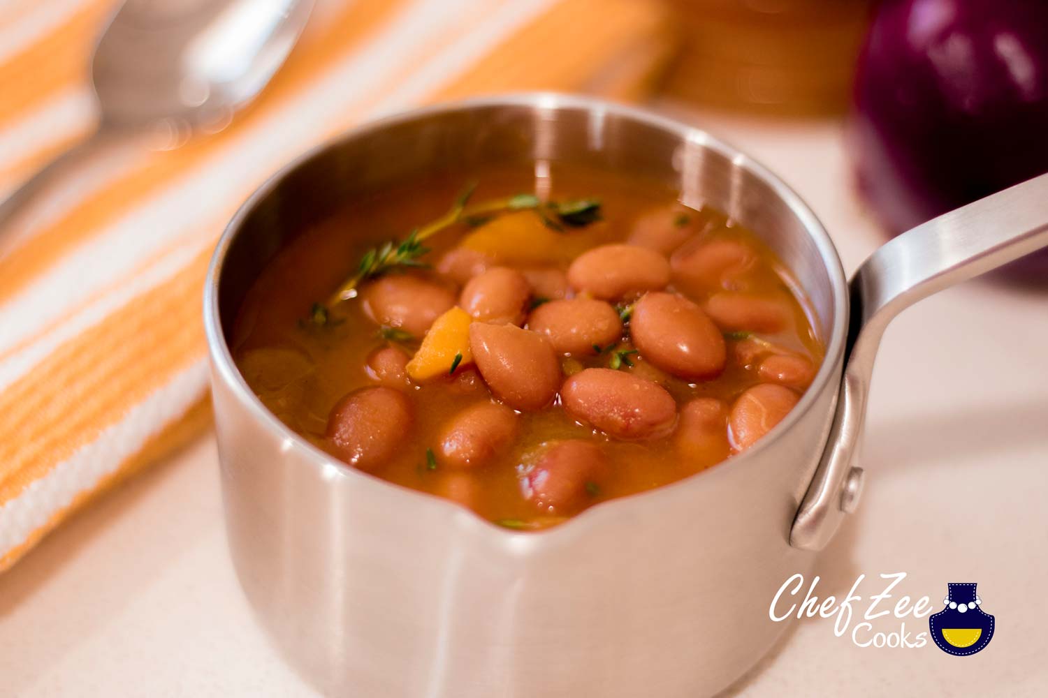 Easy Dominican Beans Chef Zee Cooks