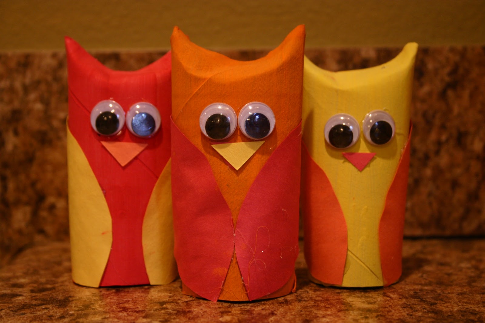 Toilet Paper Tube Owls Chella's Common Cents