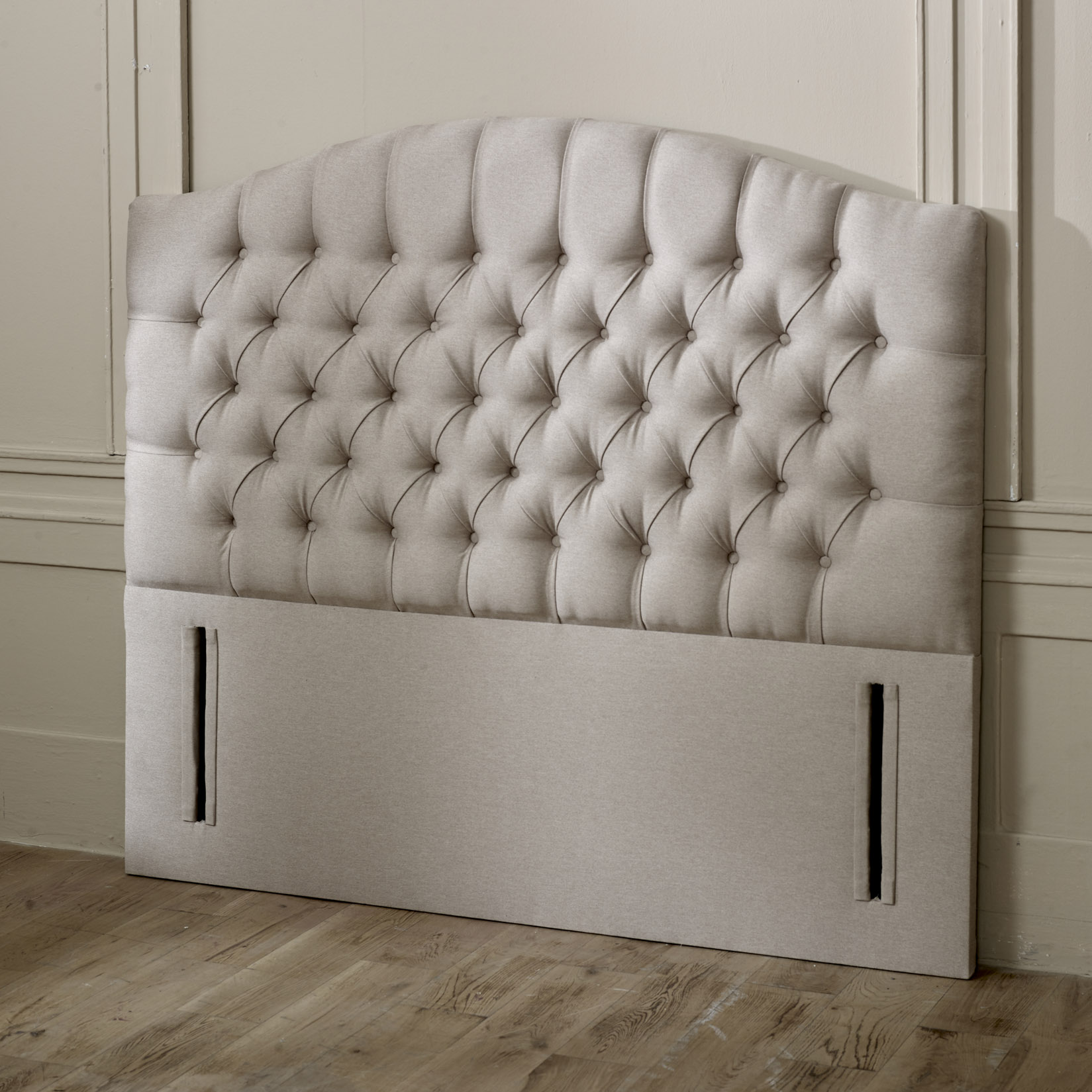 Lacey Chesterfield Deep Buttoned Floor Standing Headboard Chelsea Beds