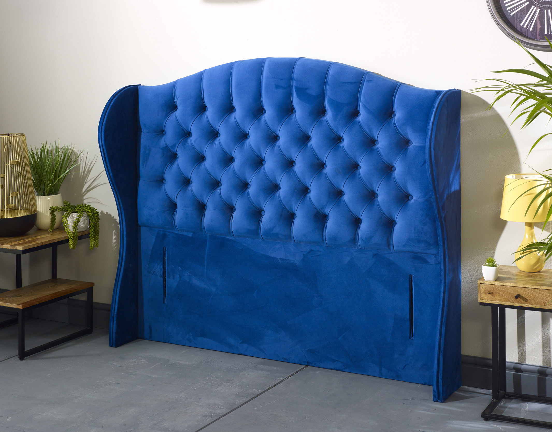 Belgravia Chesterfield Wing Floor Standing Headboard Chelsea Beds