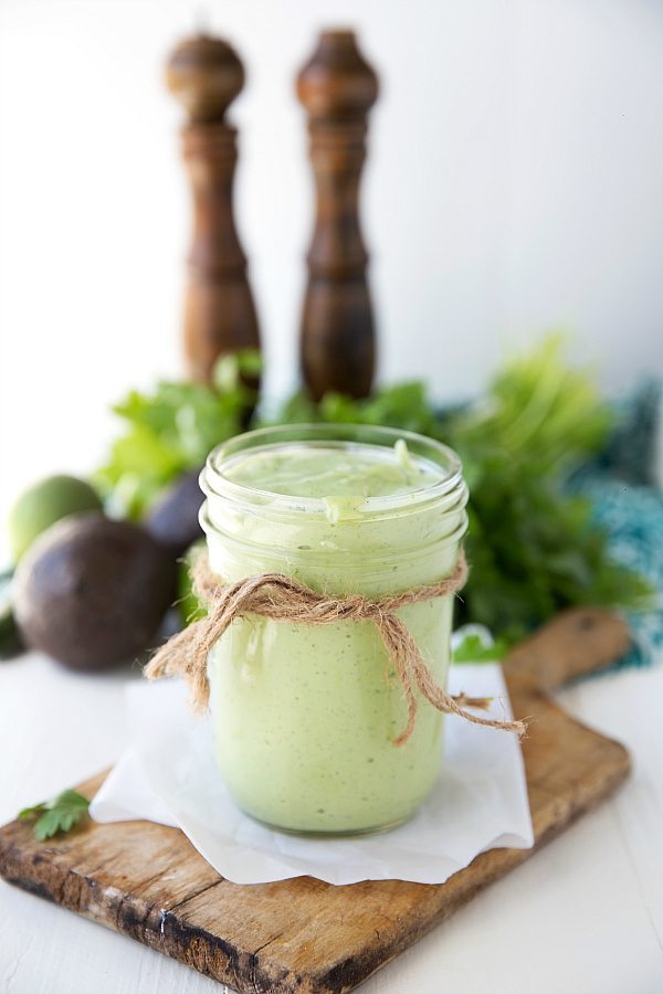 Copycat Cafe Rio Dressing {Creamy Tomatillo} Chelsea's Messy Apron