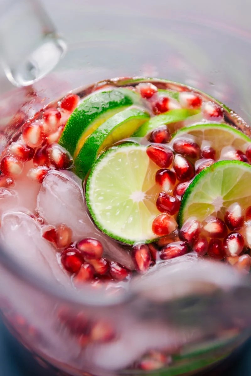 Sparkling Pomegranate Juice Chelsea's Messy Apron