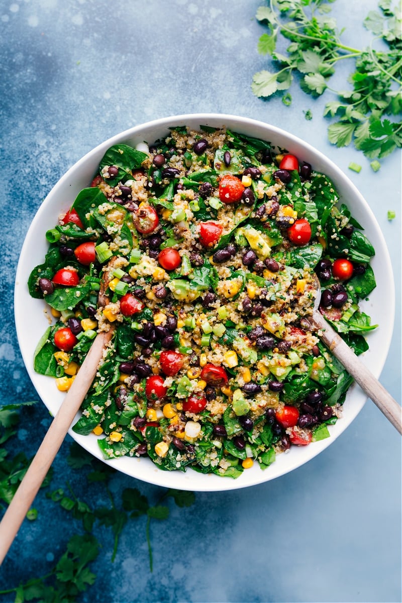Quinoa Recipes Healthy Quinoa & Veggie Salad Chelsea's Messy Apron