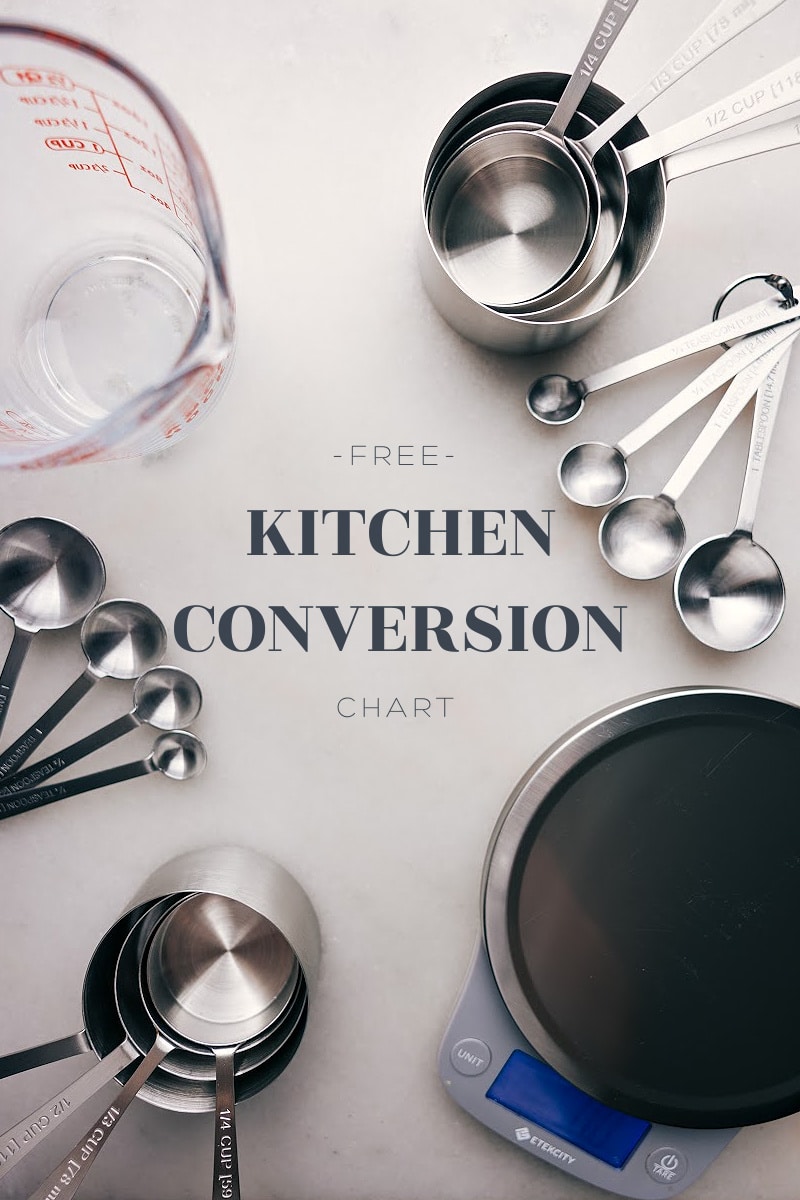 Kitchen Conversion Chart Chelsea's Messy Apron