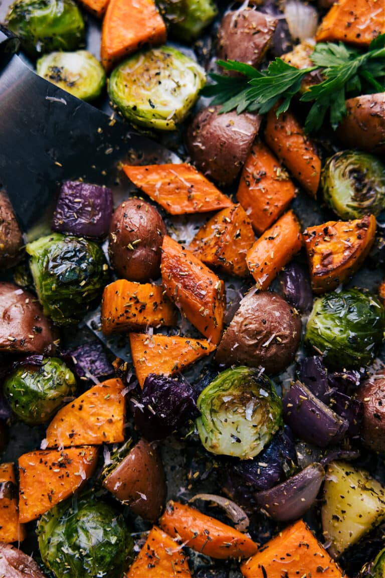Roasted Vegetables (BEST Seasoning!) Chelsea's Messy Apron