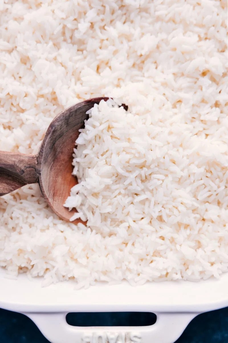 How To Make White Rice (Baked!) THE BEST METHOD! Chelsea's Messy Apron