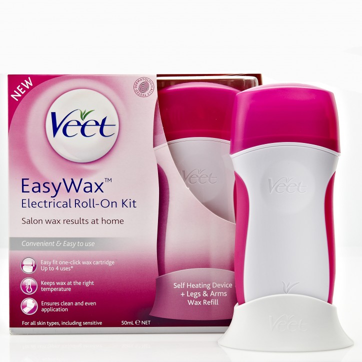Veet EasyWax Electrical RollOn Kit