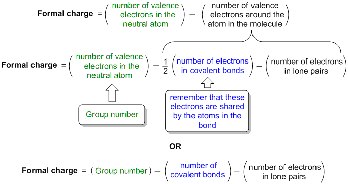 Ch 1 Formal charges