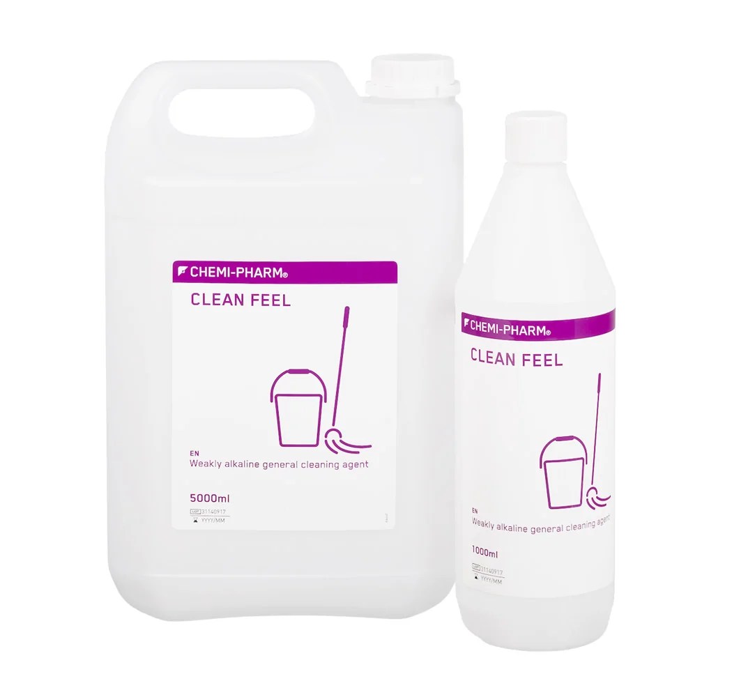 Weakly alkaline all purpose cleaning agent Clean Feel ChemiPharm