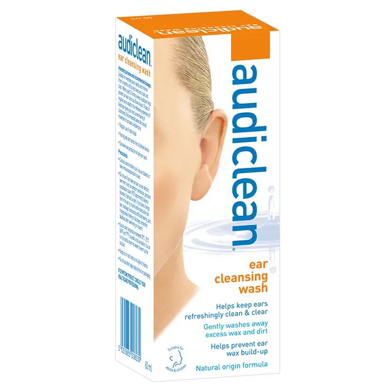 Audiclean Ear Clean Wash 60ml