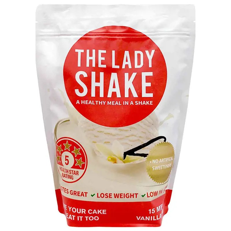 The Lady Shake Vanilla Powder 840g